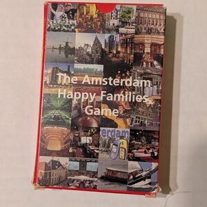 The Amsterdam Happy Families Game Cards - Red